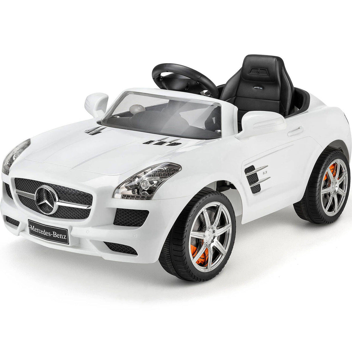 Xootz Mercedes SLS AMG Electric Ride On - White