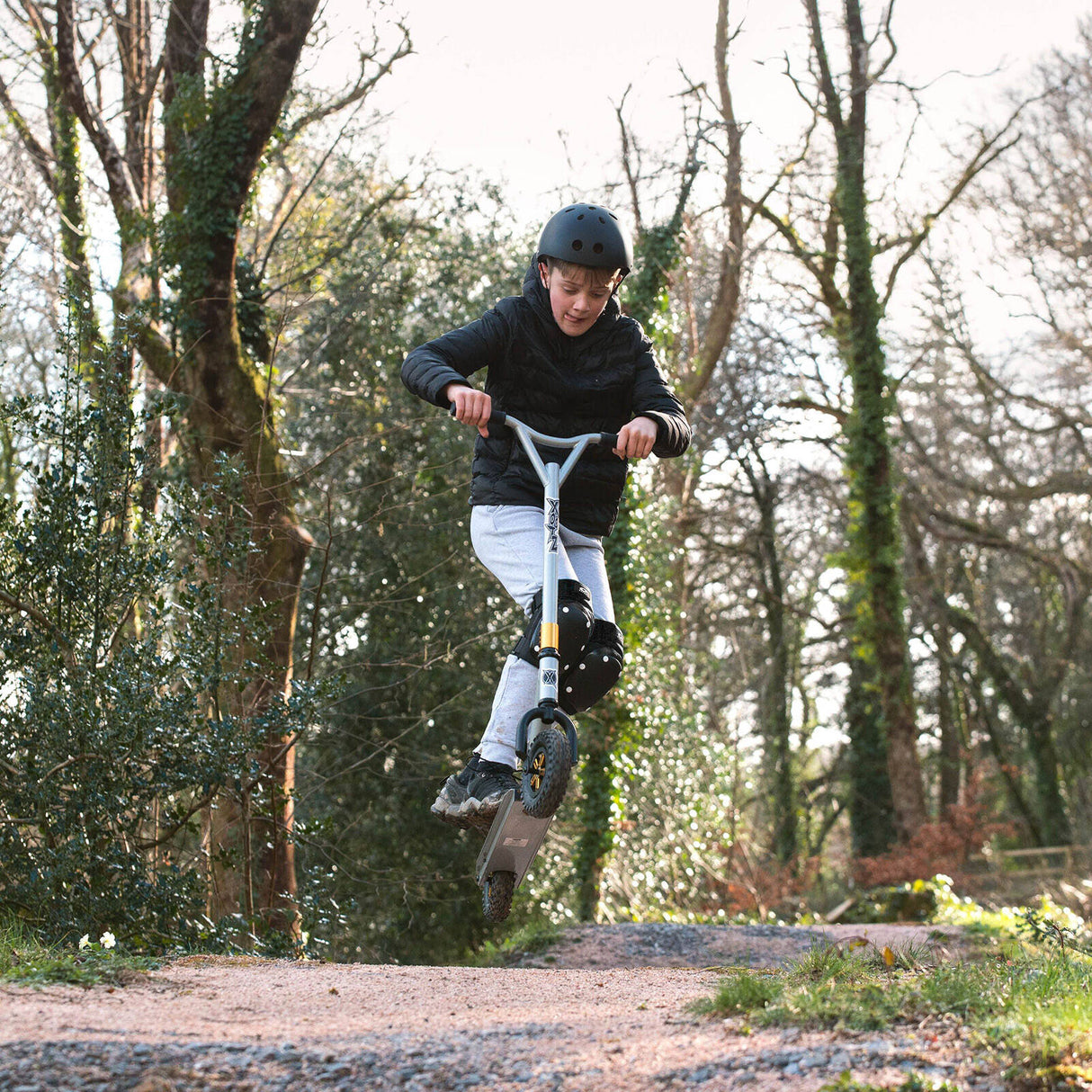 Xootz Decoy Dirt Scooter - Silver