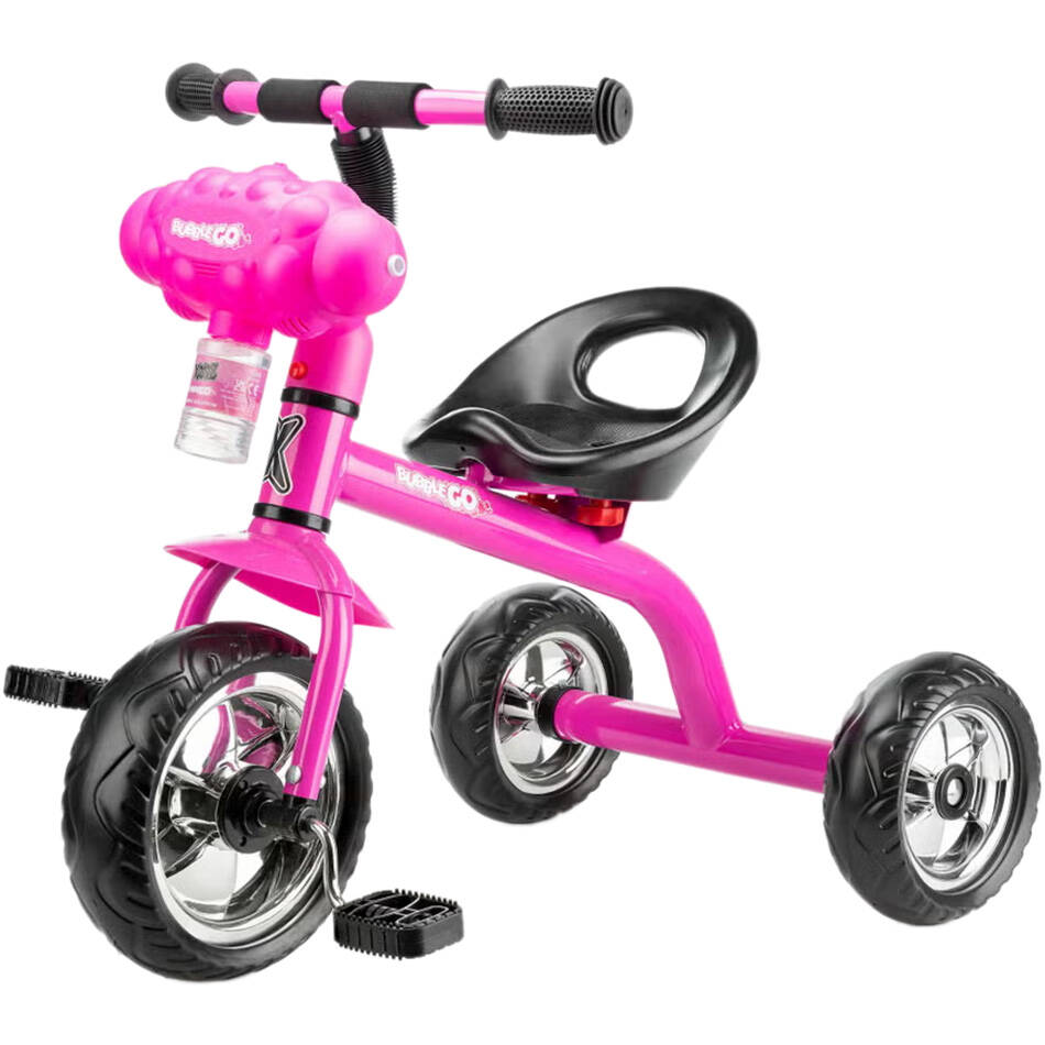 Xootz Bubble Go Kids Trike - Pink