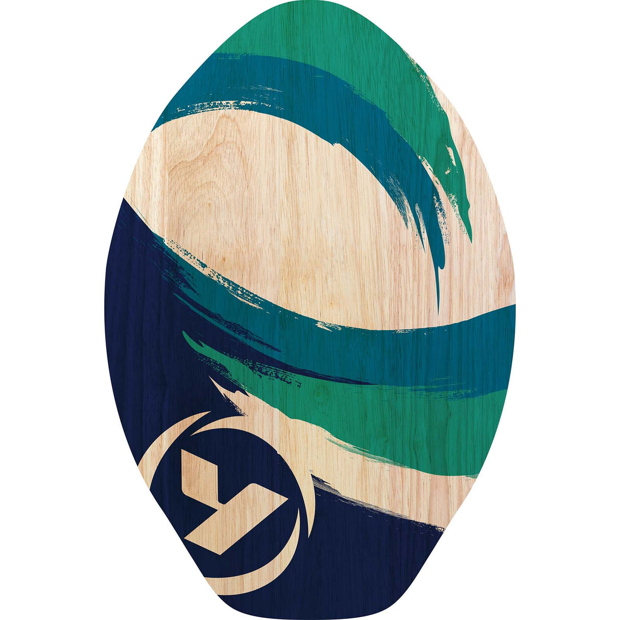 Yello Wooden Skimmer Bodyboard - 30"