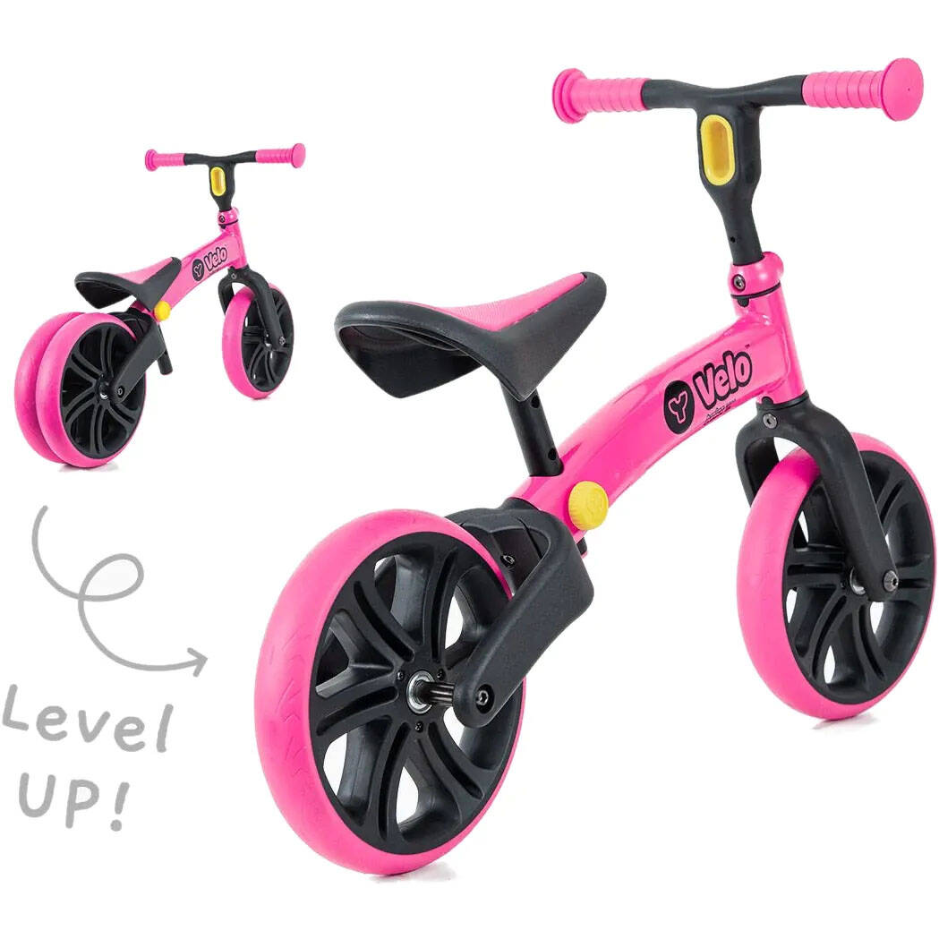 Y-Volution YVelo Junior Balance Bike - Refresh Pink
