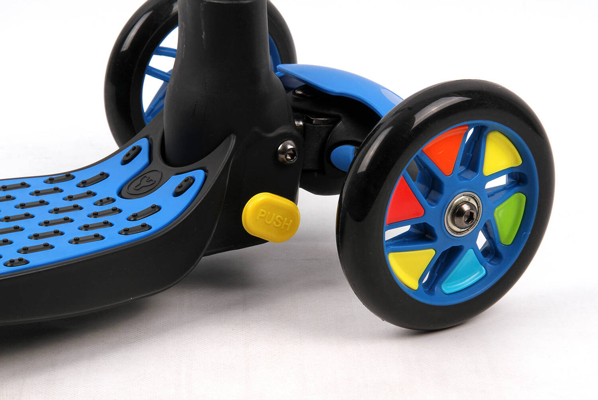 Y-Volution Y Glider Deluxe 1.0 Complete Scooter - Blue