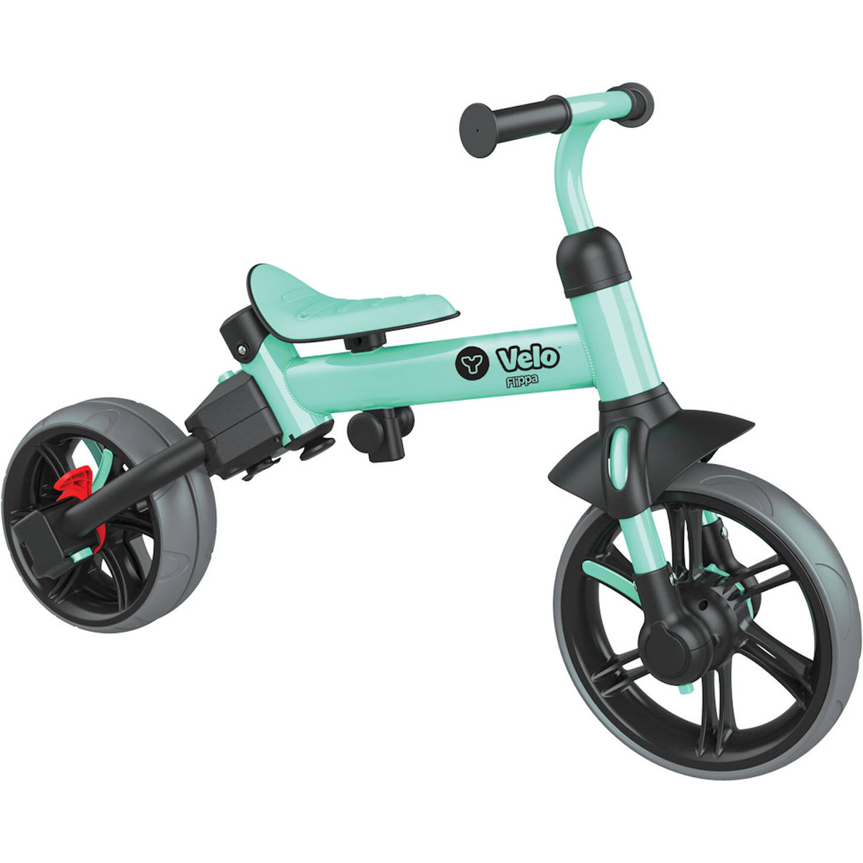 Y-Volution YVelo Flippa Balance Bike - Green/Black