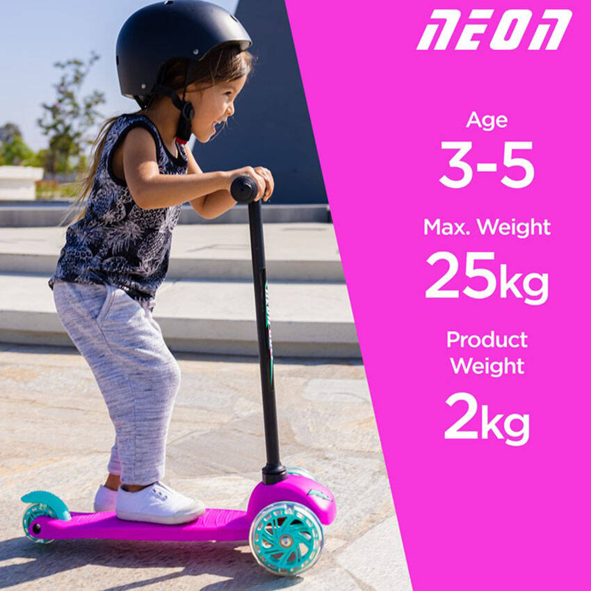 Yvolution Neon Bolt Glider - Pink/Teal