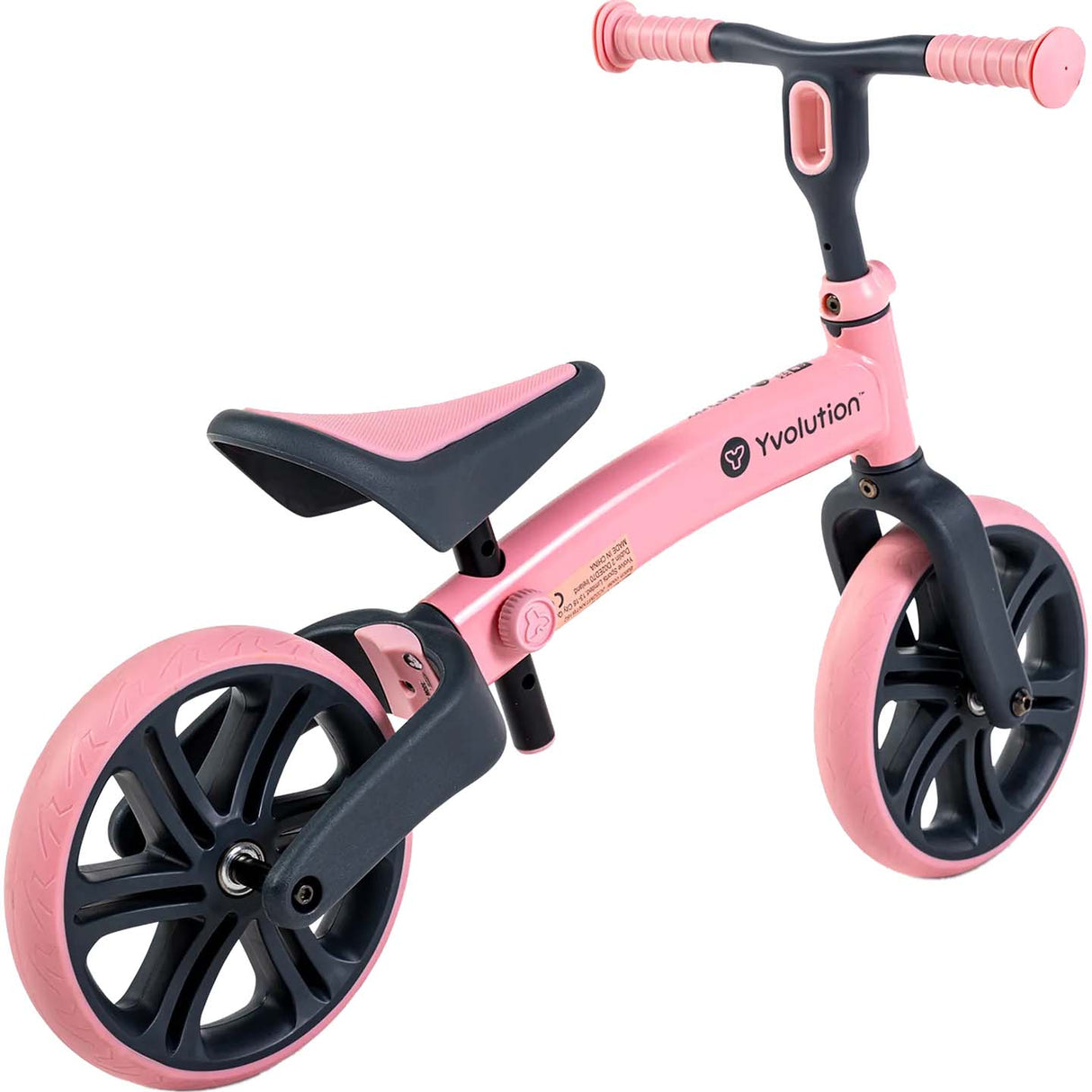 Y Volution Velo Junior Balance Bike - Pink
