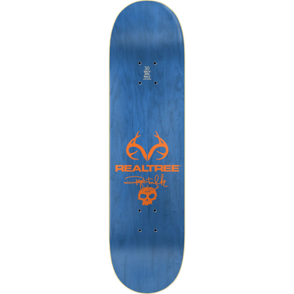 Zero X Realtree Skateboard Deck - Eagle - Sheckler 8.25"