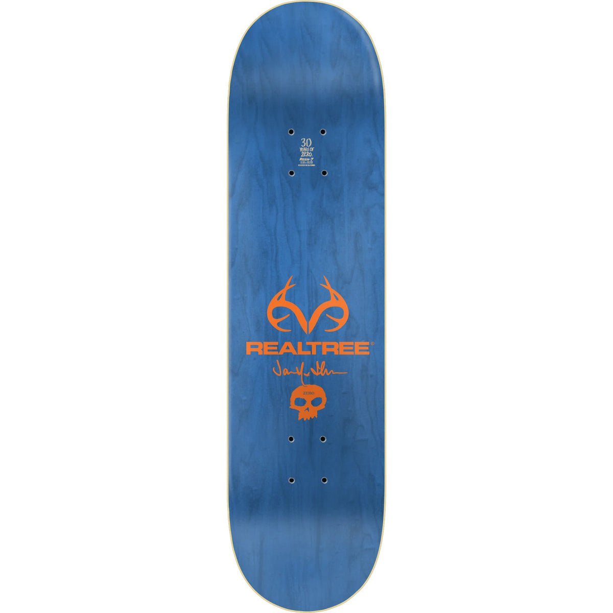 Zero X Realtree Skateboard Deck - Wolf - Thomas 8.5"