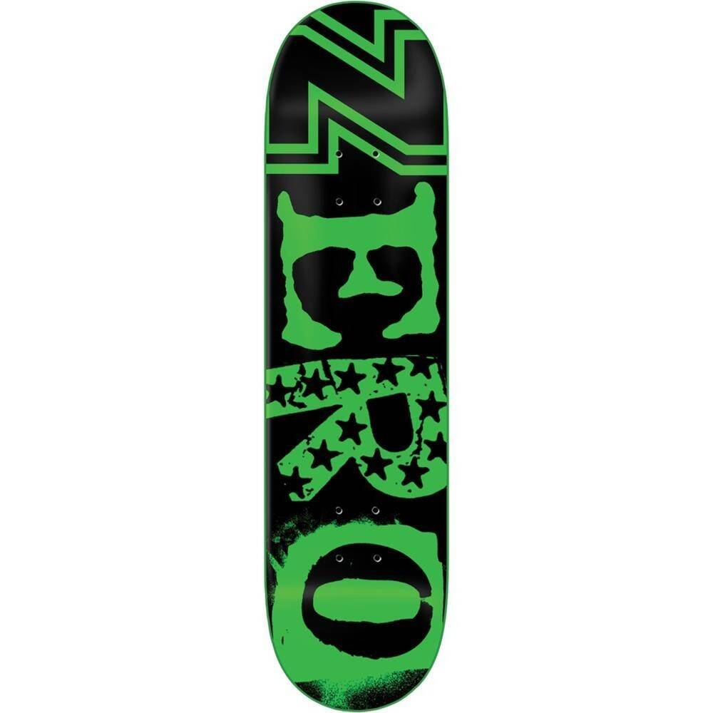 Zero Legacy Ransom Skateboard Deck - Green 8.5"