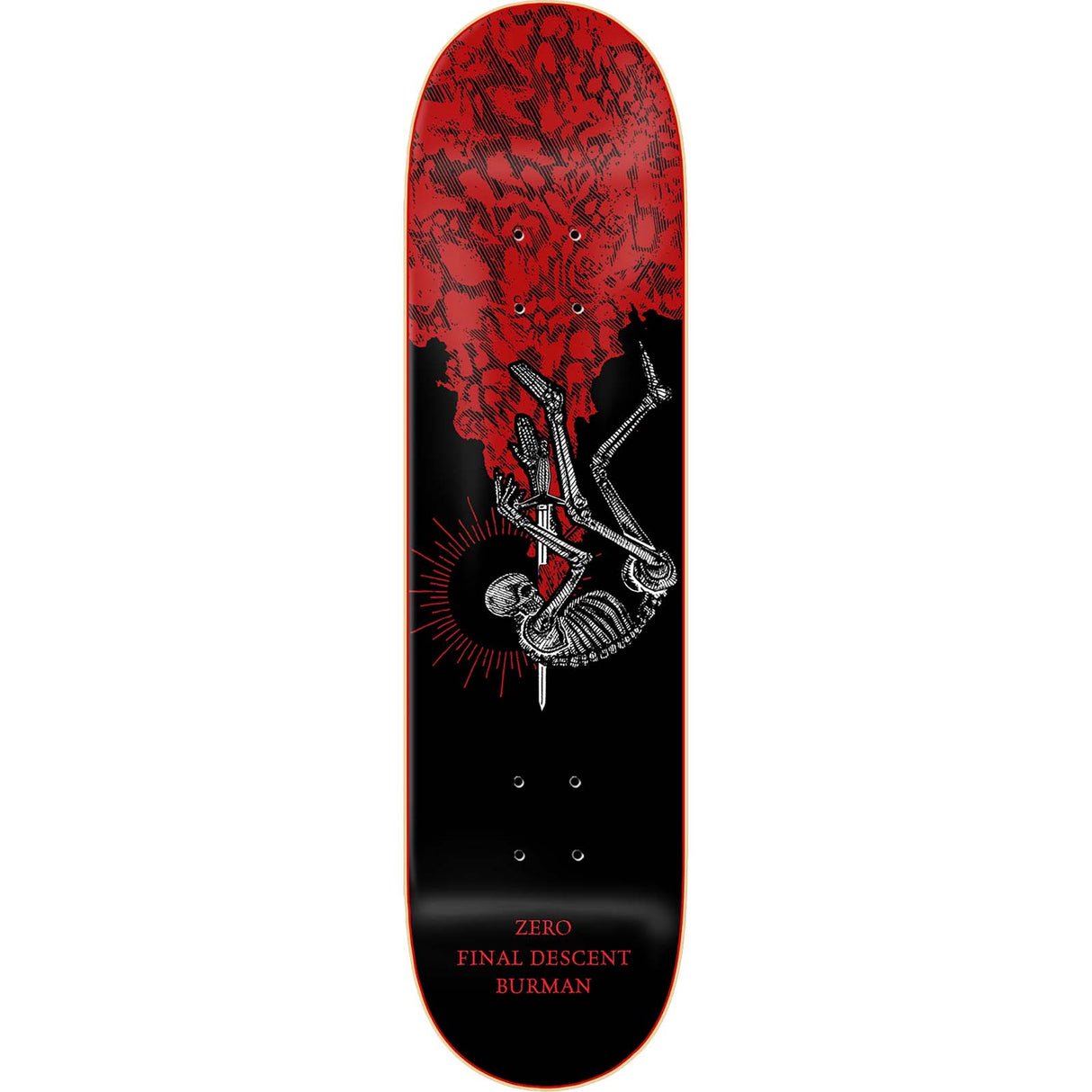 Zero Final Descent Skateboard Deck - Burman 8.25"