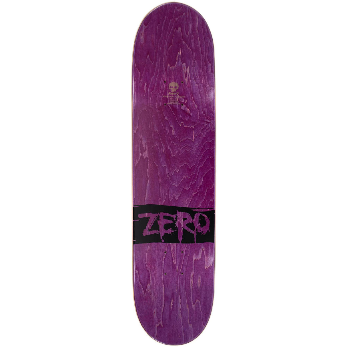 Zero Punk Stripes Skateboard Deck - Multi 8''
