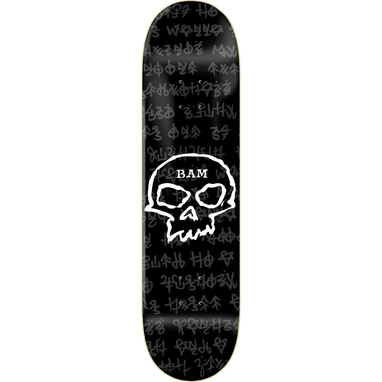 Zero Bam Skateboard Deck - Strigoi Skull 8.25"