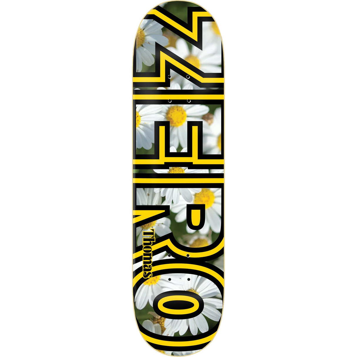 Zero Floral Bold Skateboard Deck - Thomas 8.25"