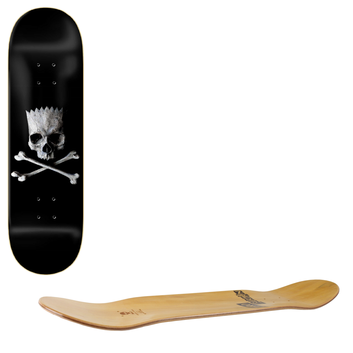 Zero Camp Bart Skateboard Deck 8.5"