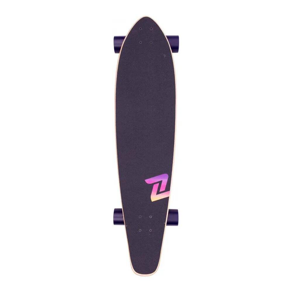 Z-Flex P.O.P Roundtail Complete Longboard - Purple 39''