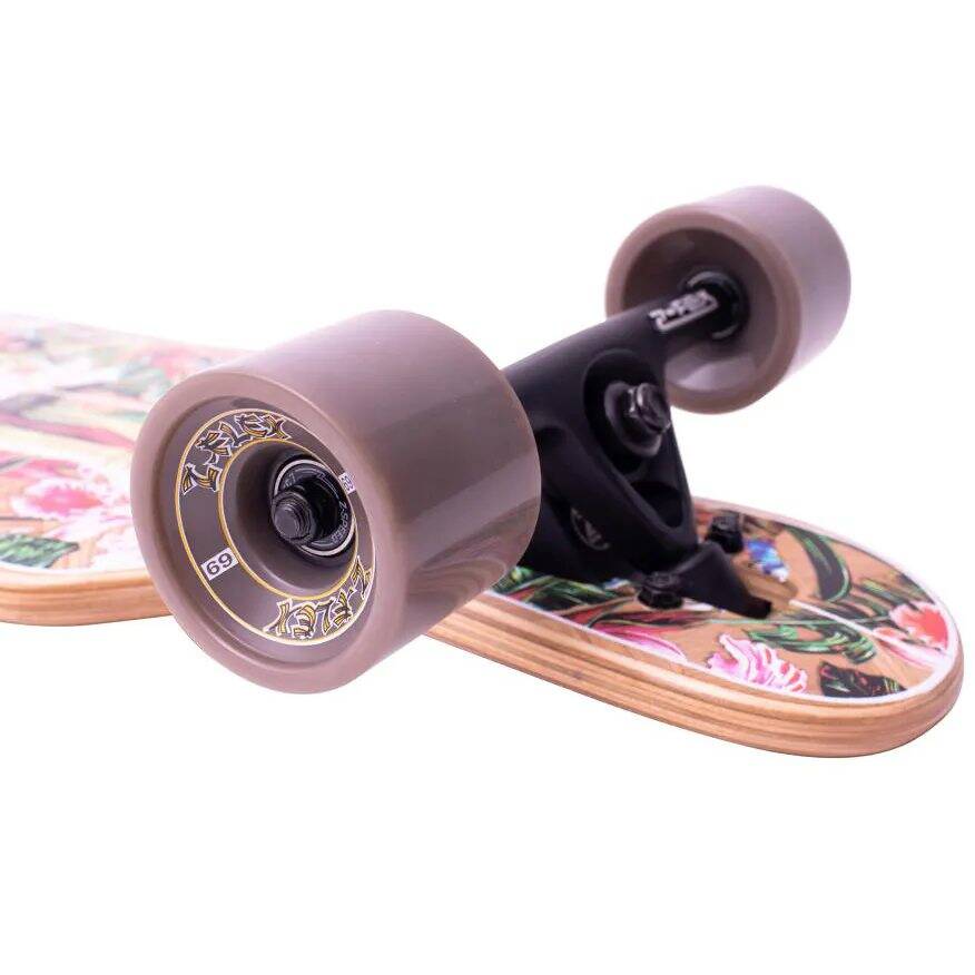 Z-Flex Banana Train Drop Through Complete Longboard - Multi 41.5"