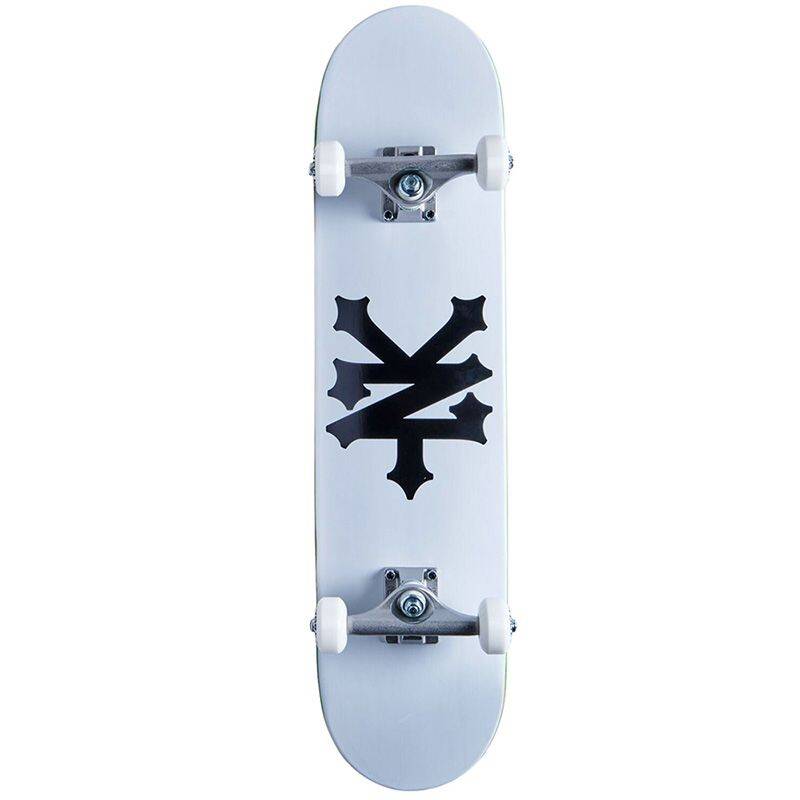 Zoo York Crackerjack Complete Skateboard - White/Black 8"