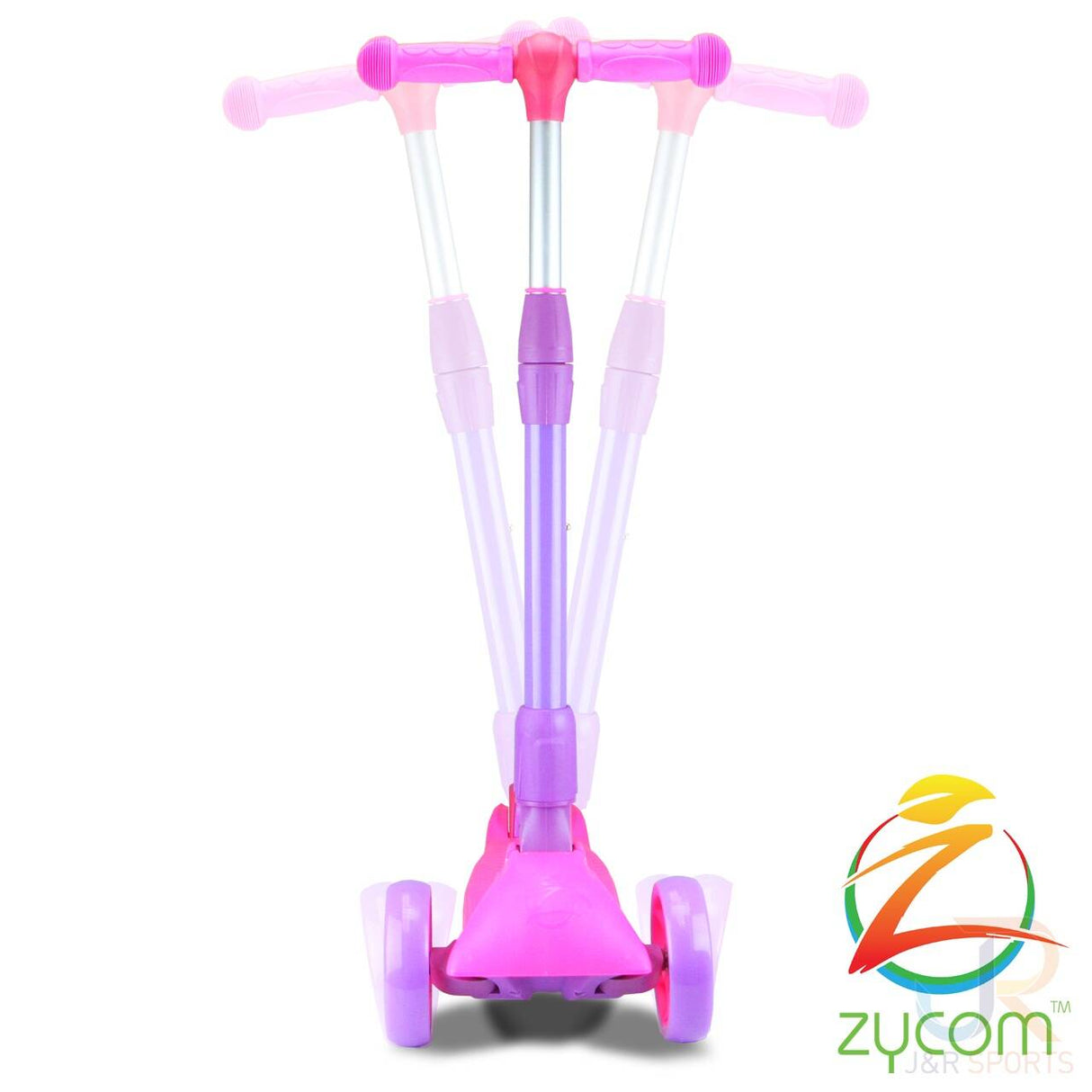 Zycom Zinger 3 Wheel Cruiser Scooter - Pink/Purple