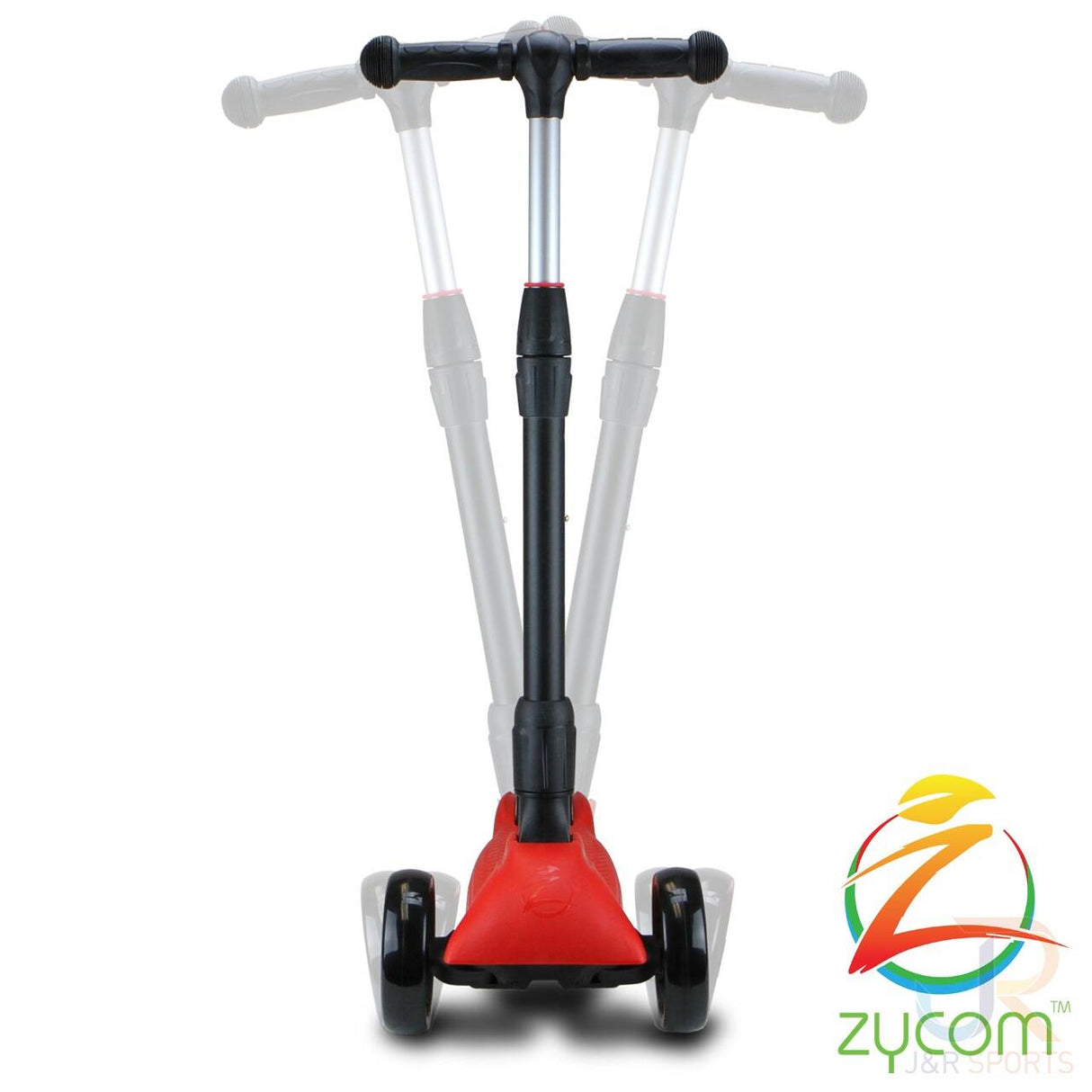 Zycom Zinger 3 Wheel Cruiser Scooter - Red/Black