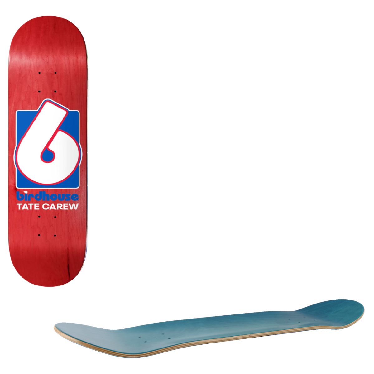 Birdhouse Pro Skateboard Deck - Carew 5 Rings 8.5"