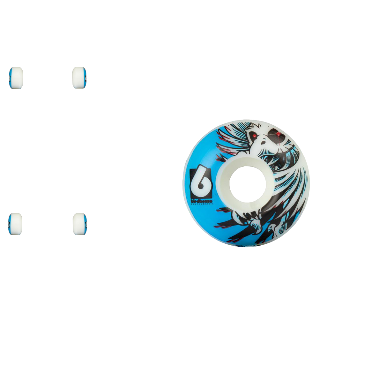 Birdhouse Hawk Spiral Skateboard Wheels 52mm