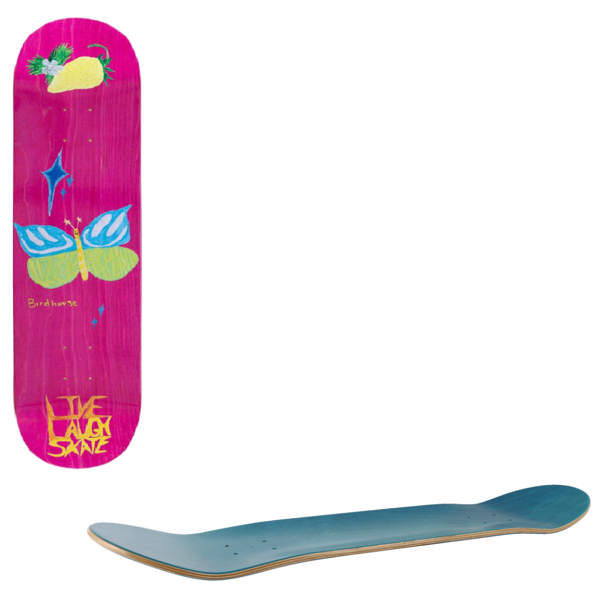 Birdhouse Armanto x DANI Skateboard Deck - Pink 8.125"