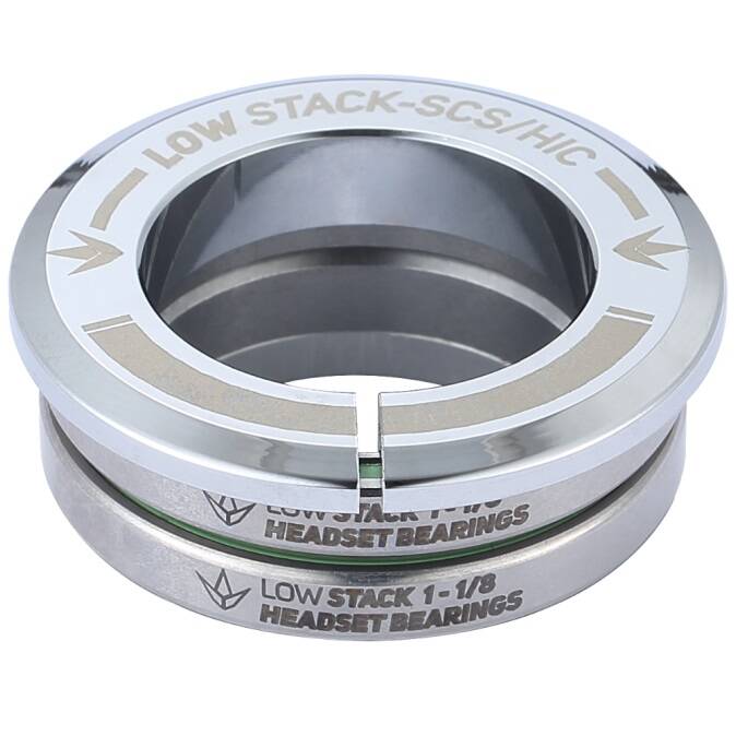 Blunt Low Stack SCS/HIC Integrated Scooter Headset - Chrome