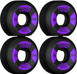 Bones 100's OG Formula V5 Skateboard Wheels 4-Pack - Black/Purple