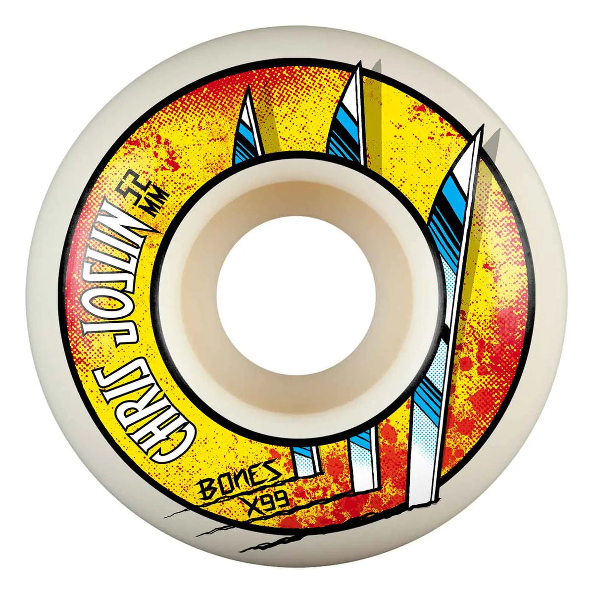 Bones X-Formula Joslin Slice Of Life Skateboard Wheels 4-Pack