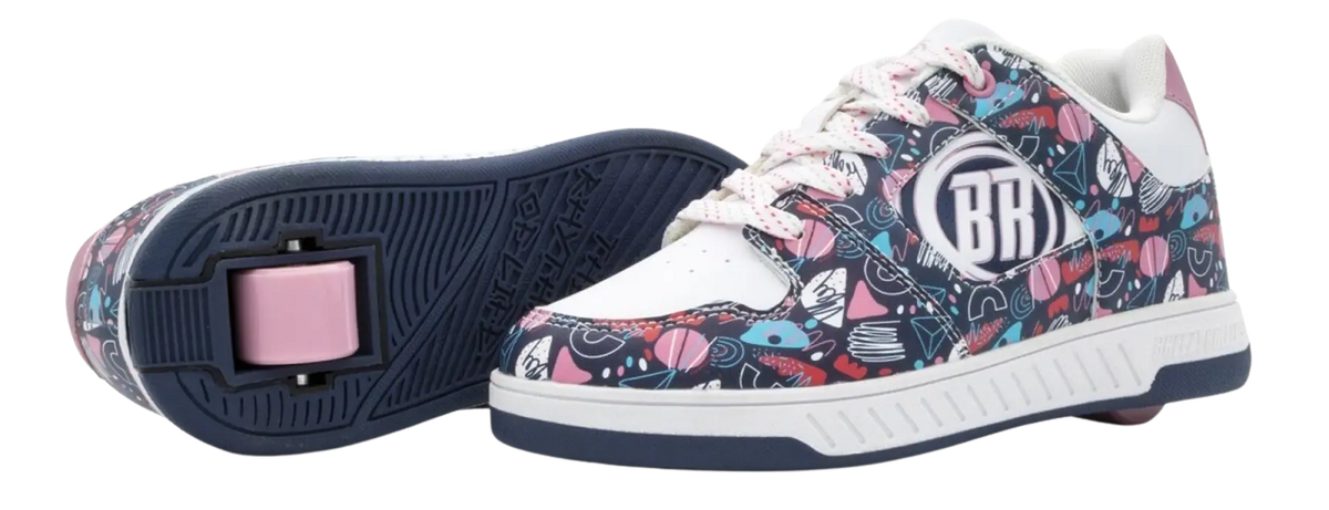 Breezy Groovy Purple Roller Shoes