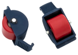 Breezy Replacement Wheels Set Roller Shoes - Navy/Red