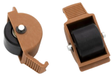 Breezy Replacement Wheels Set Roller Shoes - Brown