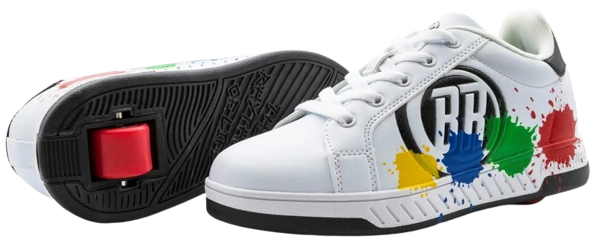 Breezy Splash Black Roller Shoes