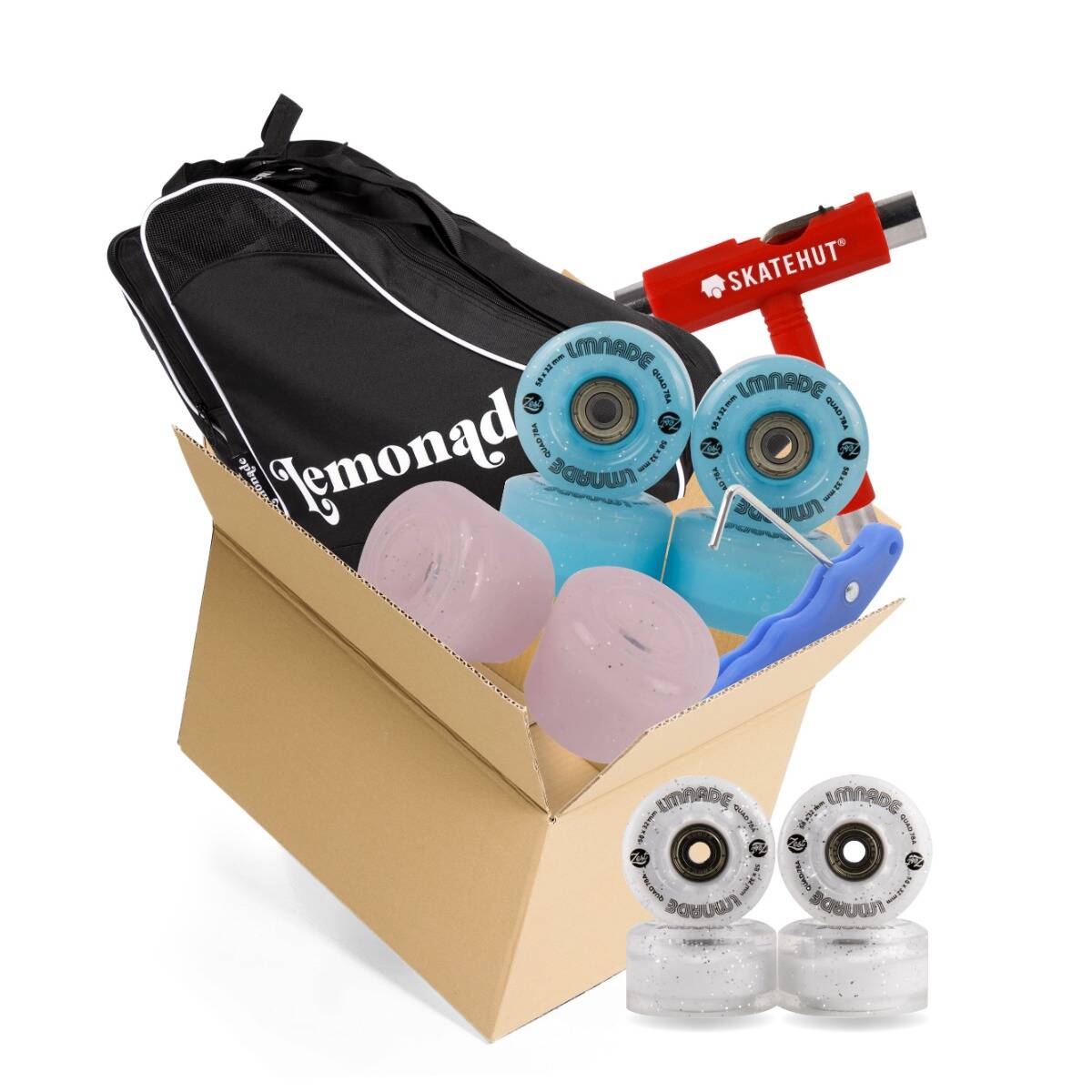 LMNADE Vibe Quad Roller Skates Upgrade Bundle
