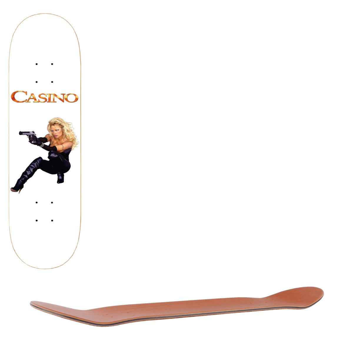 Casino Barb Wire Skateboard Deck 8.25"