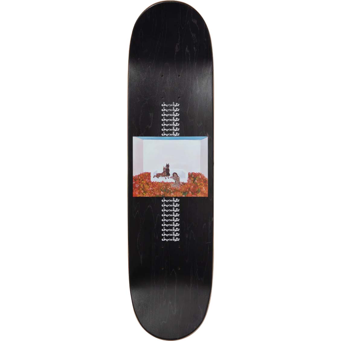 Chocolate L8RGRL Doberman Skateboard Deck - Aikens 8.5"