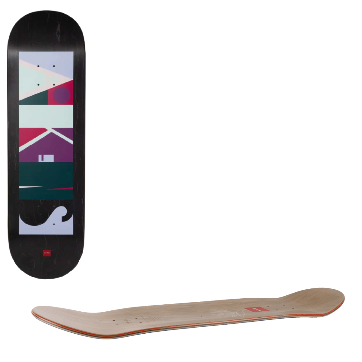 Chocolate Oners Skateboard Deck - Aikens 8.25"