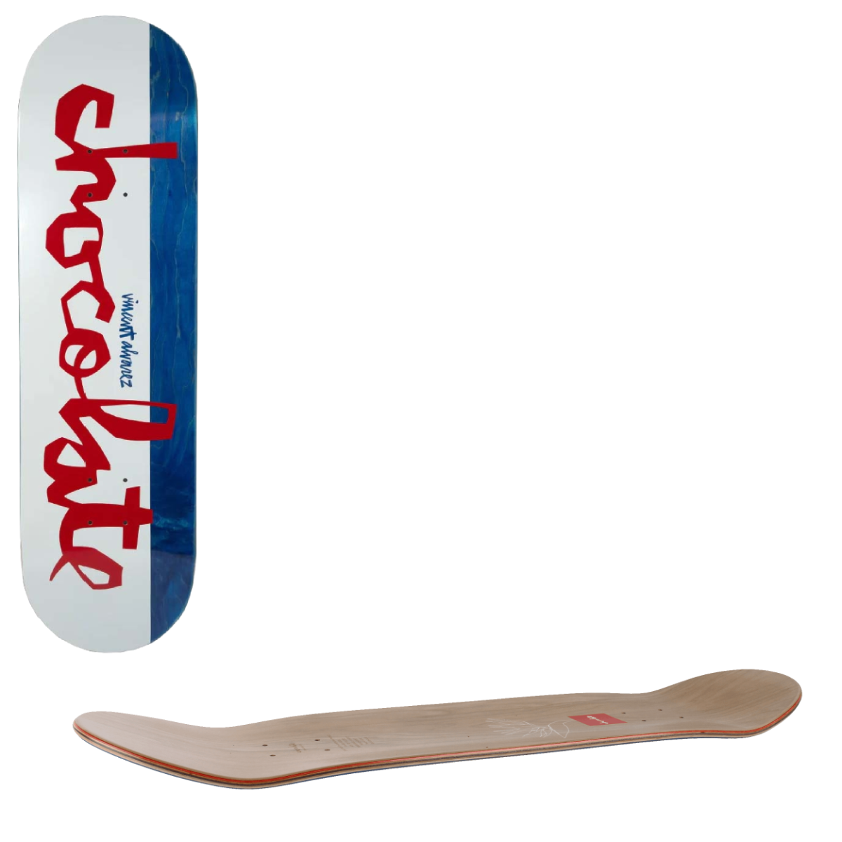 Chocolate Chunk Skateboard Deck - Alvarez 8"