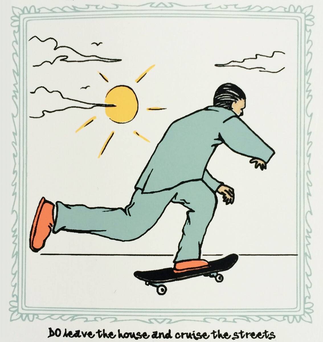 Drawing Boards Gent Skateboard Deck - 8"