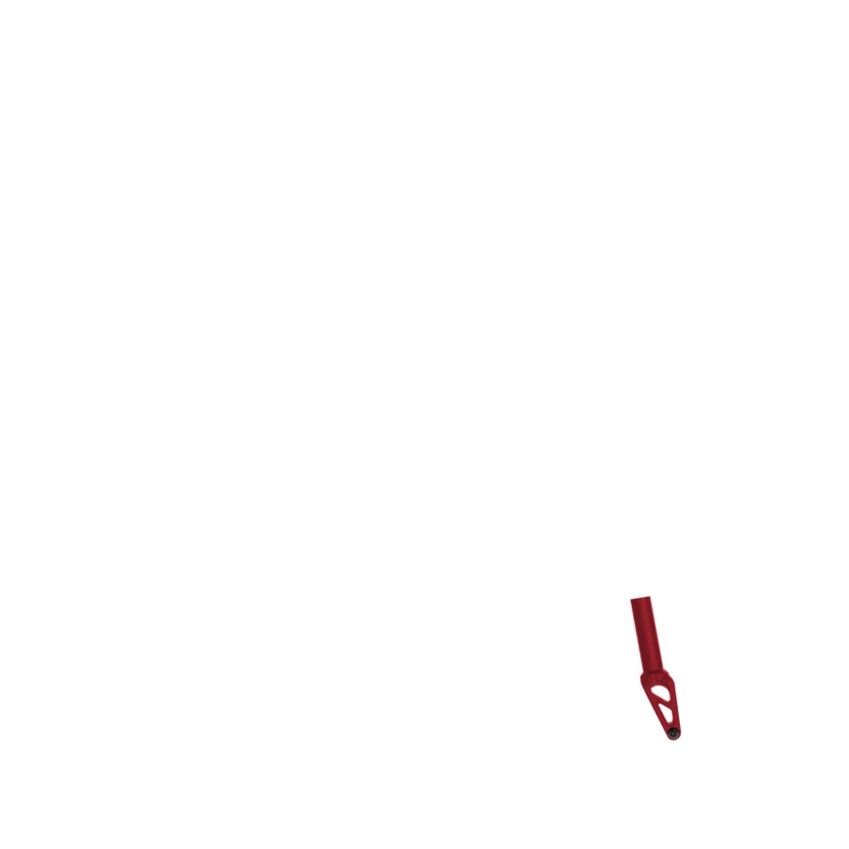 Drone Aeon 3 Feather-Light SCS Scooter Forks - Red