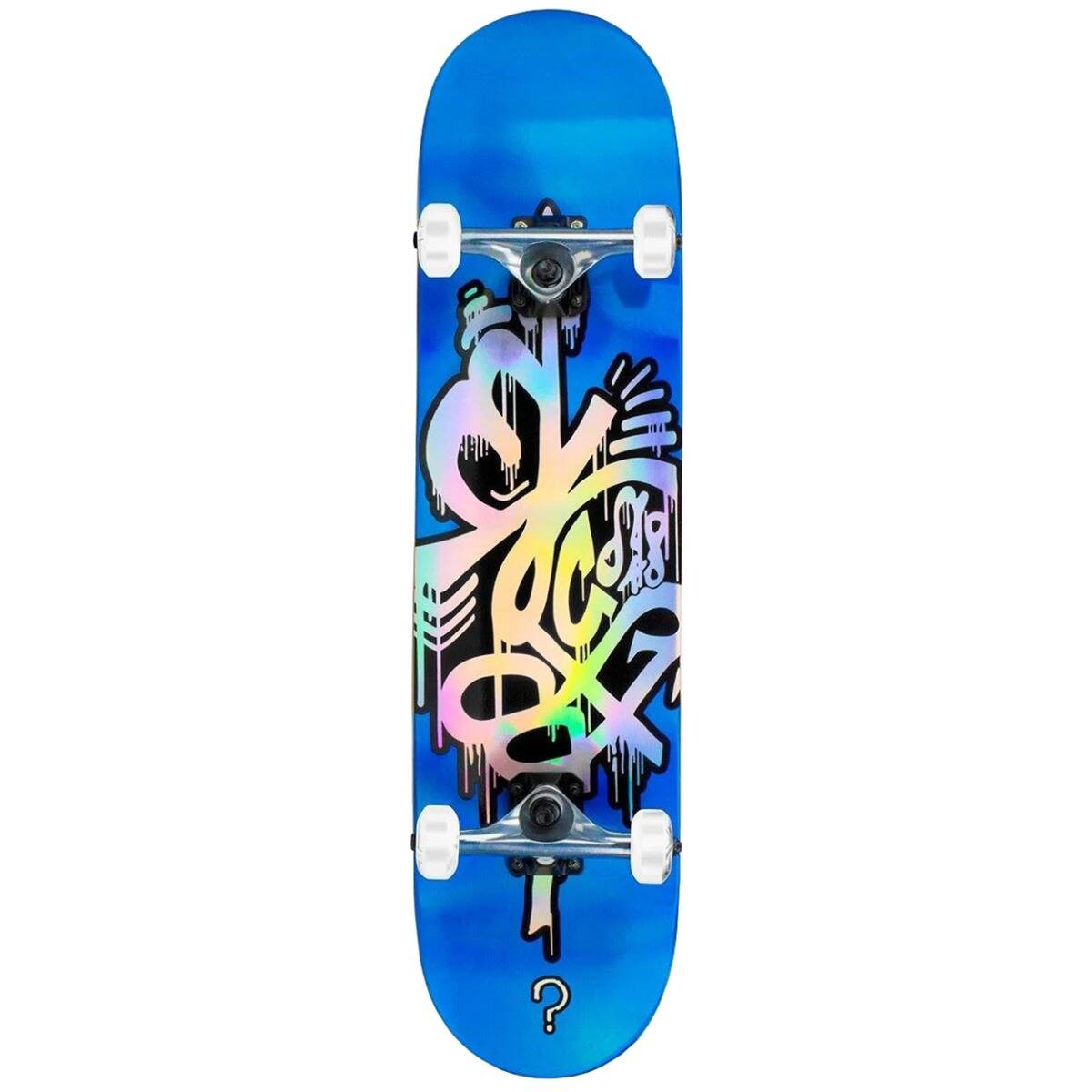 Enuff Hologram Complete Skateboard - Blue 8''
