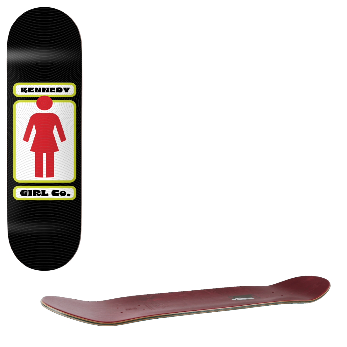 Girl Hypno Girl Skateboard Deck - Kennedy 8.375"