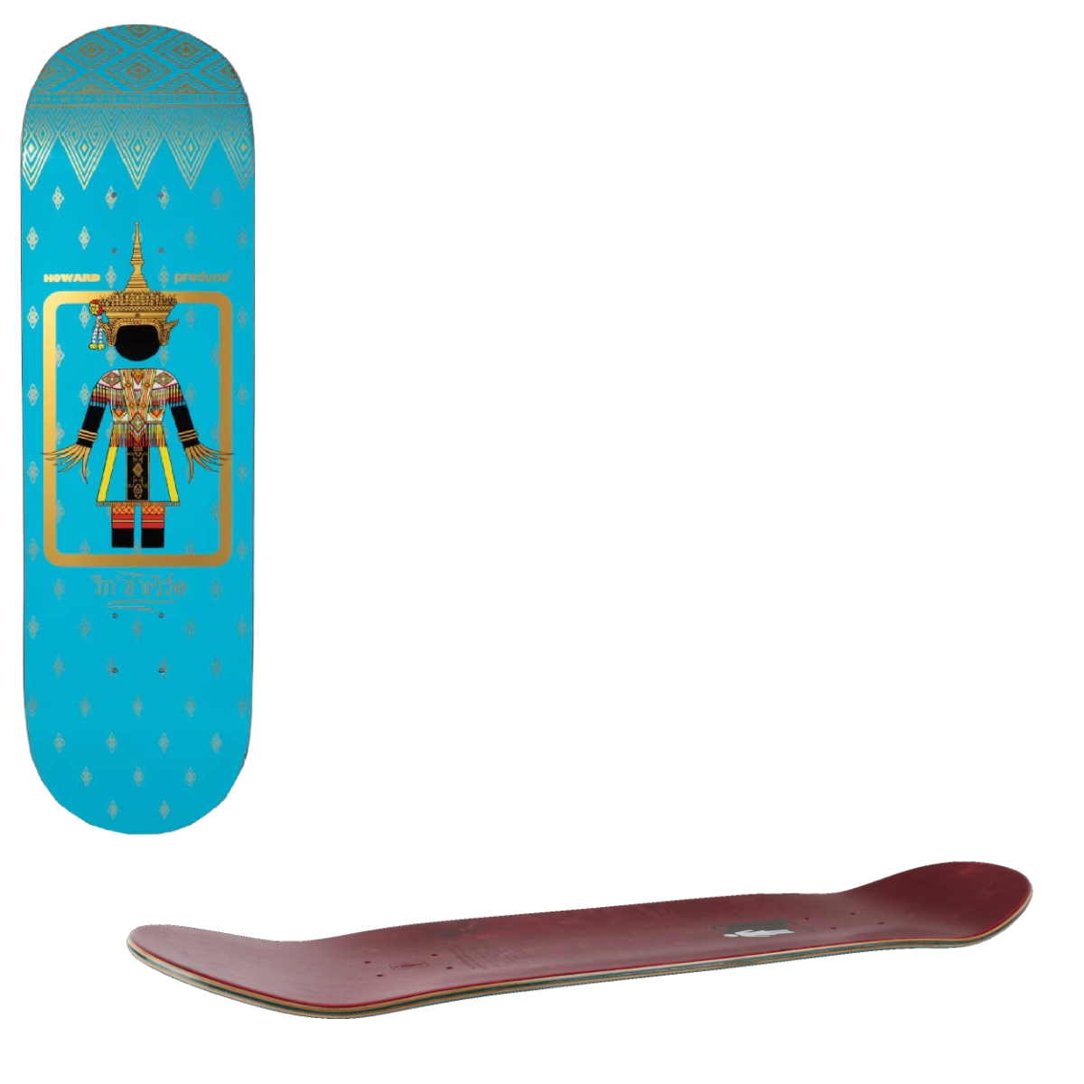 Girl Preduce Skateboard Deck - Howard 8"
