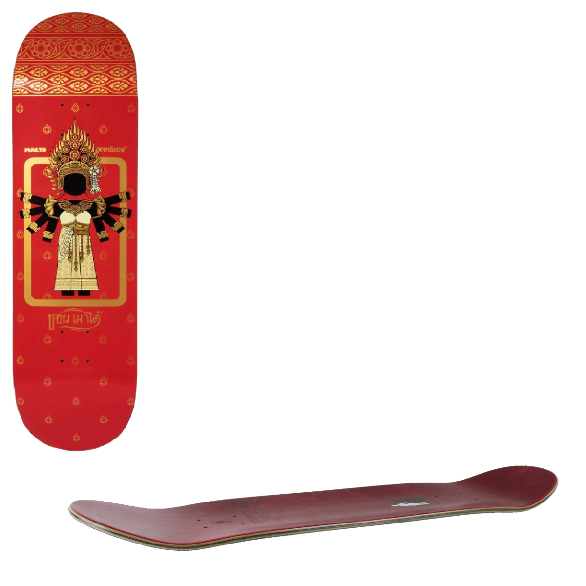 Girl Preduce Skateboard Deck - Malto 8.25"