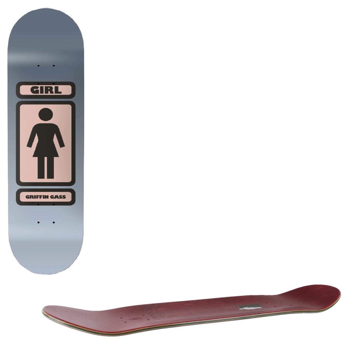 Girl 93 Til Series Skateboard Deck - Gass 8.5"