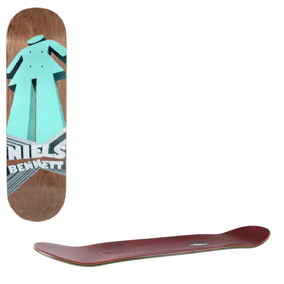 Girl Herspective Skateboard Deck - Bennett 8"