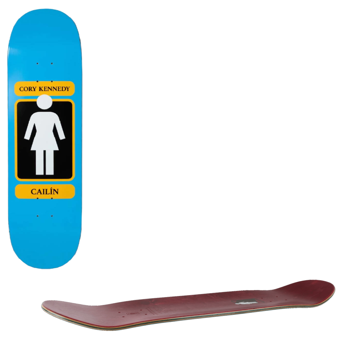 Girl 93 Series 30 Years Skateboard Deck - Kennedy 8.5"