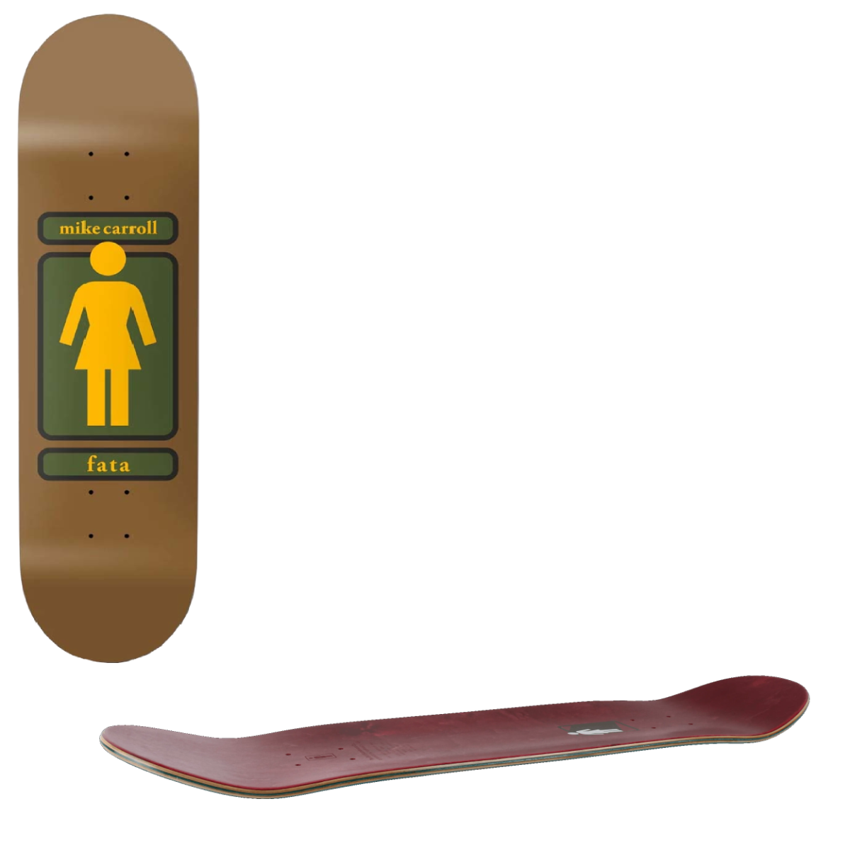 Girl 93 TIL Skateboard Deck - Carroll 8.375"