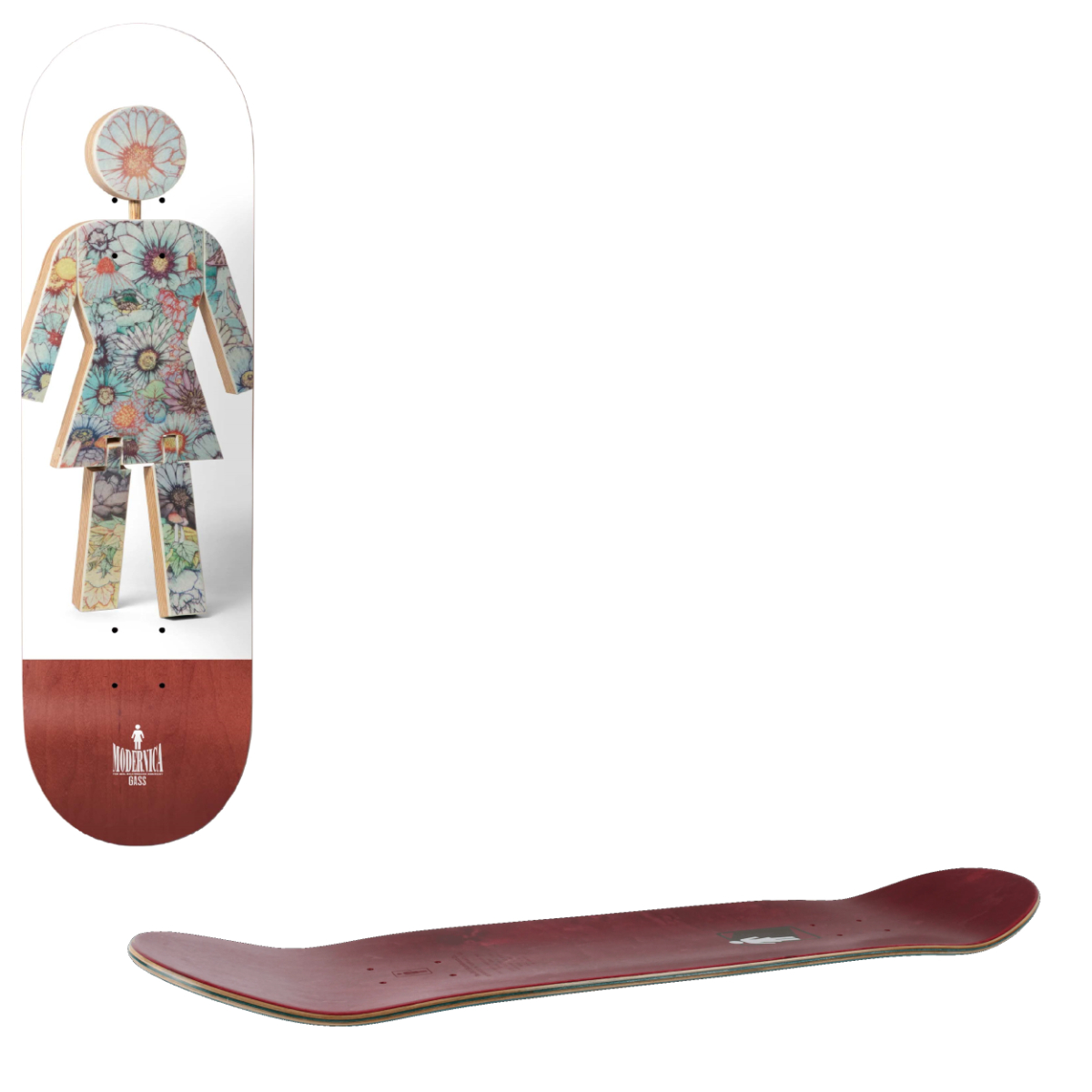 Girl Modernica OG Skateboard Deck - Gass 8"