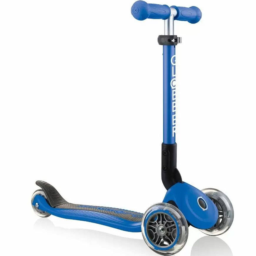 Globber Junior Foldable Scooter - Navy Blue