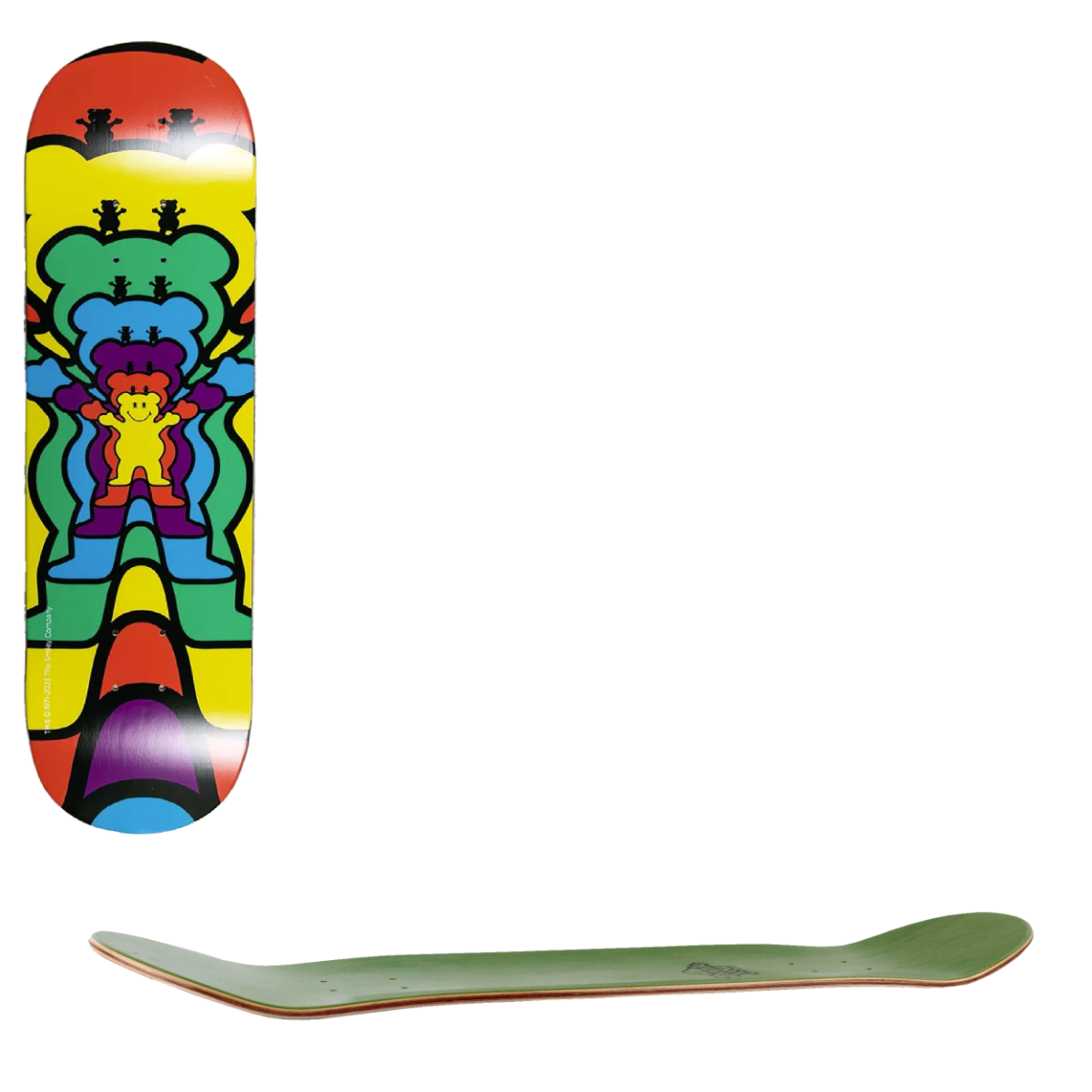 Grizzly Rabbit Hole Skateboard Deck 8.25"